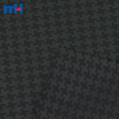 75D T400 Houndstooth Jaquard Jacket Fabric