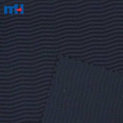 PBT Jacquard Wave Stripes Fabric