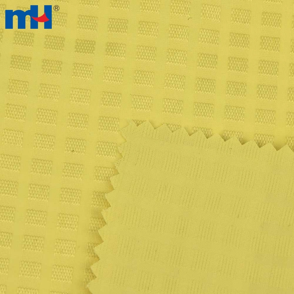 75D DTY Stave Jacquard Polyester Pongee Lining Fabric for Outdoor Jackets