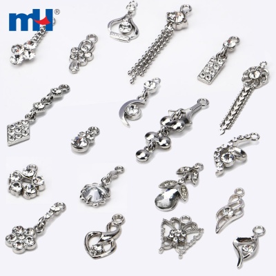 Metal Charm Pendants for Bra