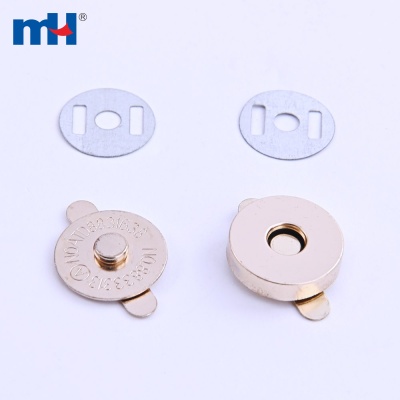18mm Magnetic Snaps Closure - Gold