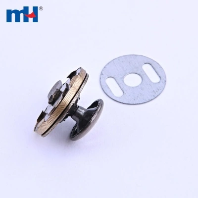 18mm Single Rivet Magnetic Snap Fastener