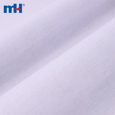 90*60 Poplin White Fabric