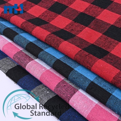 Recycled TC 65/35 Check Fabrics