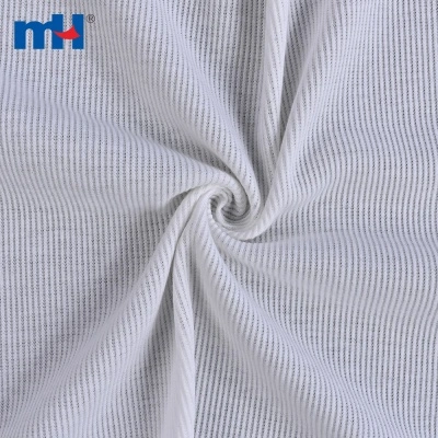 97% Polyester 3% Spandex Rib Knit Fabric