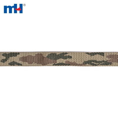 25mm Camouflage PP Webbing Tape