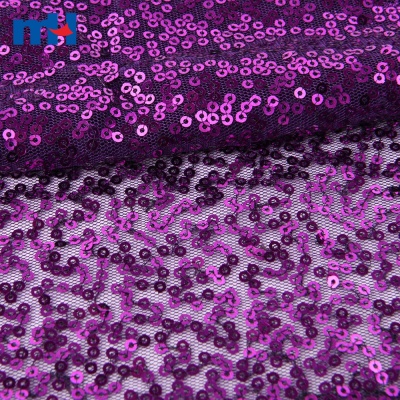 Sequin Tulle Fabric Material