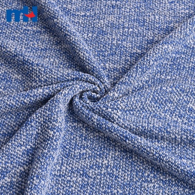 Cotton Polyester Yarn-Dyed Sweatshirt Tweed Fabric