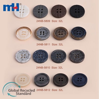 32L Recycled Resin Button