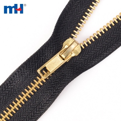 No.4 Brass Zipper