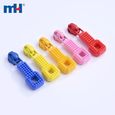 7# Non-lock Zipper Slider with Decorative Puller