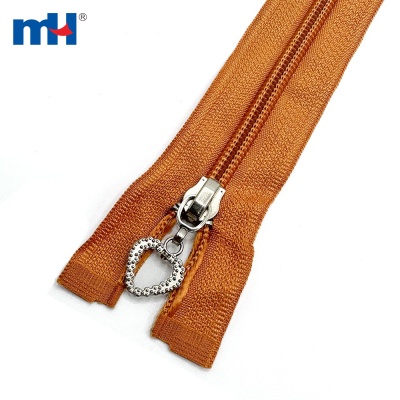 No.5 Nylon Zipper Decorative Puller