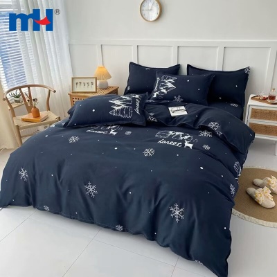 Polyester fiber Four-Piece Bedding Set