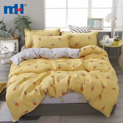 Polyester fiber Print Four-Piece Bedding Set