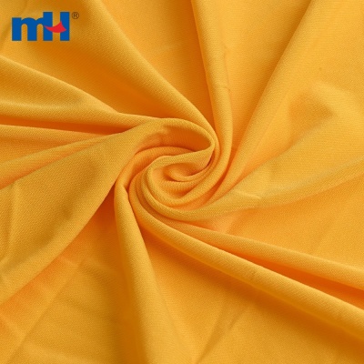 Yellow Imitation Crystal Linen Tweed Fabric