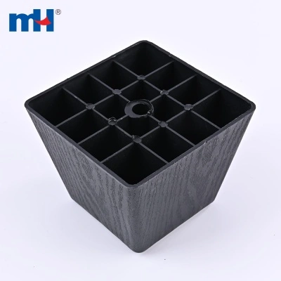 80mm Trapezoid Design Plastic Furniture Foot