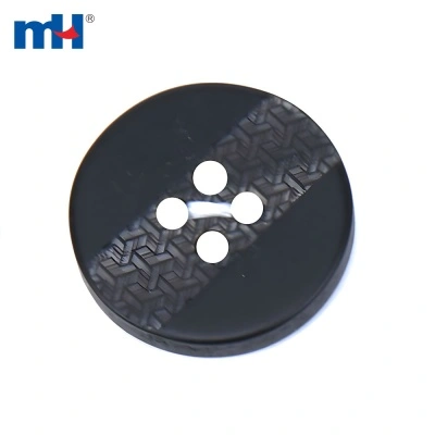 Resin Single Color Button