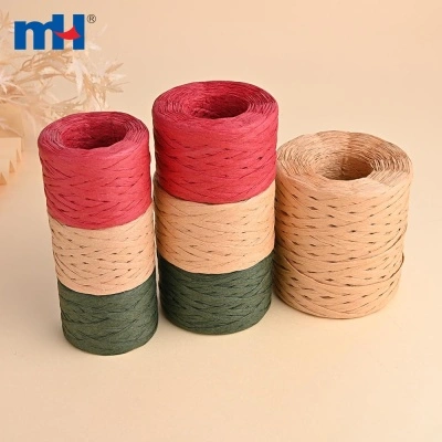 3.9cm Flat Raffia Paper Rope