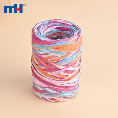 Multi-Color Raffia Paper Rope