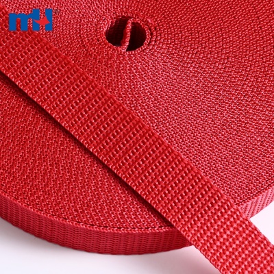 20mm Red Polypropylene Webbing Tape