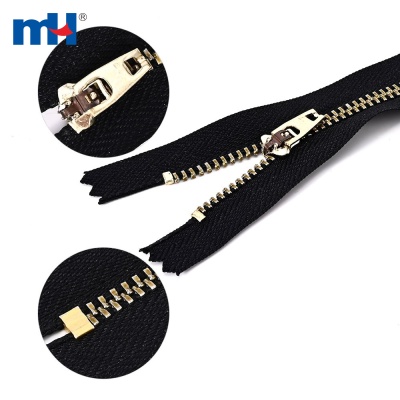 4.5YG Stainless Steel Zipper