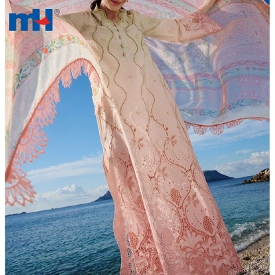 Embroidered Fabric Cotton