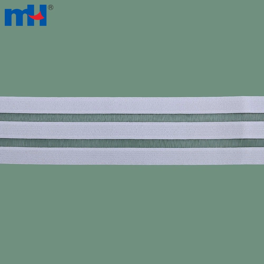 53mm fancy knitting elastic tape 6122-9240 (White)