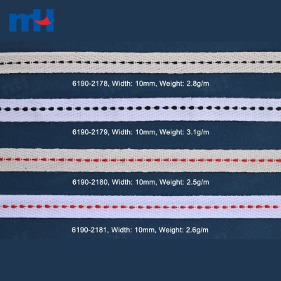 Dotted Herringbone Cotton Webbing Tape