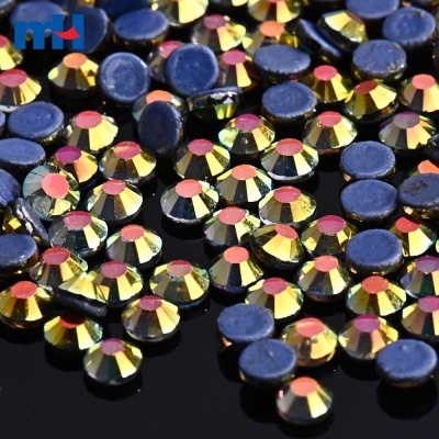 SS10 Gold AB Hotfix Rhinestone