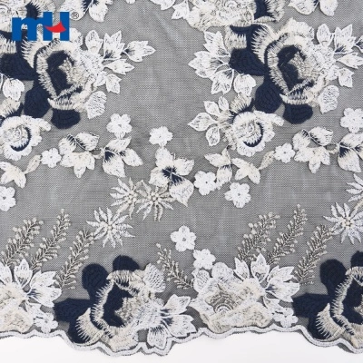 Embroidery Net Lace Fabric