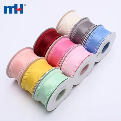 1-1/2" Ruffled Satin Ribbon