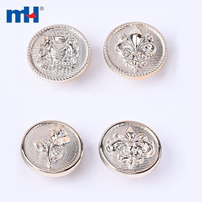 40L Plastic ABS Plated Button