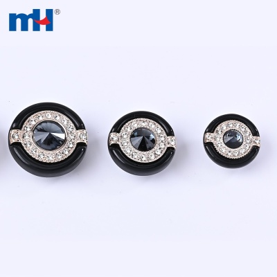 28L/34L/40L Plastic Rhinestone Button