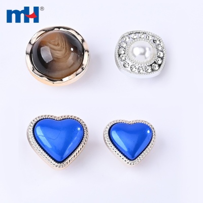 34L/38L/40L Plastic Rhinestone Button