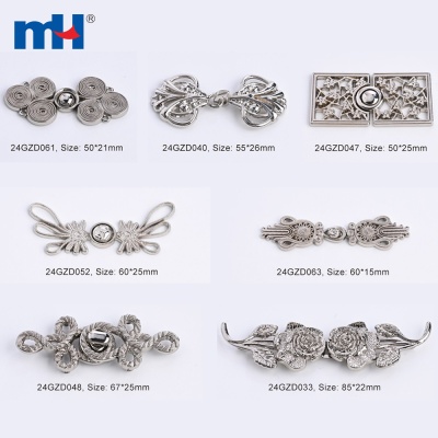 Ornament Clasp Button