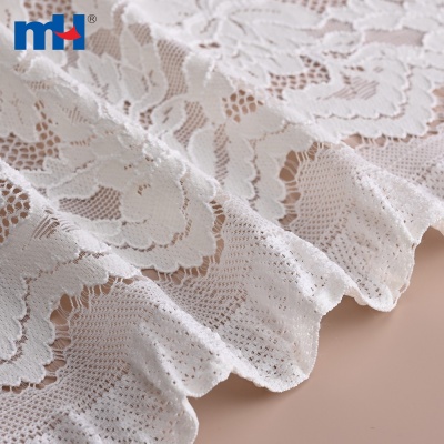 Nylon Polyester Spandex Tricot Lace Fabric