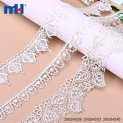 Water Soluble Stripe Lace Trim