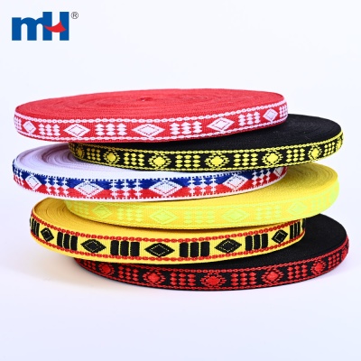 13mm Traditional Woven Jacquard Tape