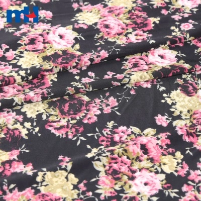 Printed Knitted 4 Way Stretch Fabric