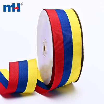 50mm Yarn-Dyed Polyester Woven Tape