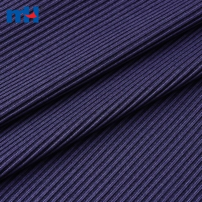 2x2 Polyester Rib Knit Fabric