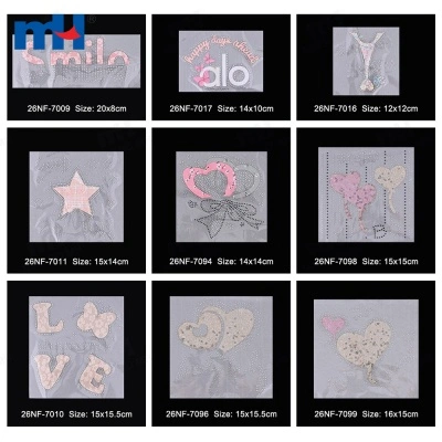 Hot-fix Glass Stone Pattern
