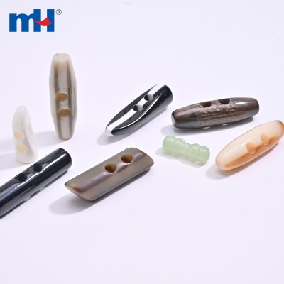 Resin Imitation Ox Horn Button