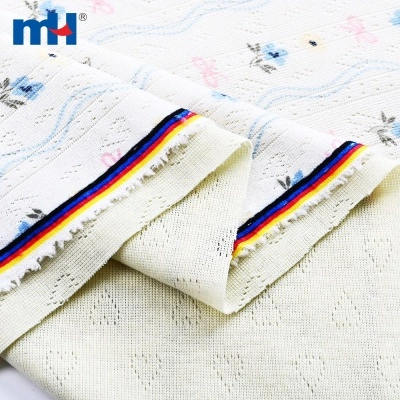 Flame-Retardant Double-Face Jacquard Knit Fabric