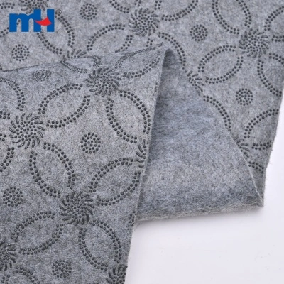 Heavy Polyester Needle-Punch Interlining Fabric Dot-Coated