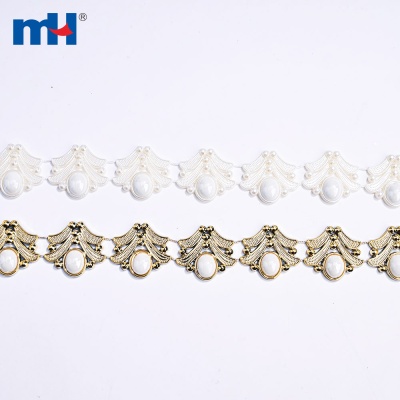 Acrylic Rhinestone Chain Trim