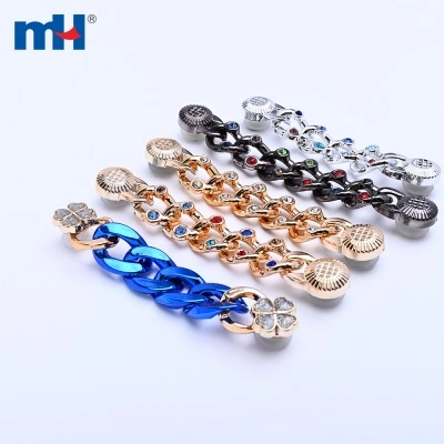 Beaded Plastic Chains for Shoes
