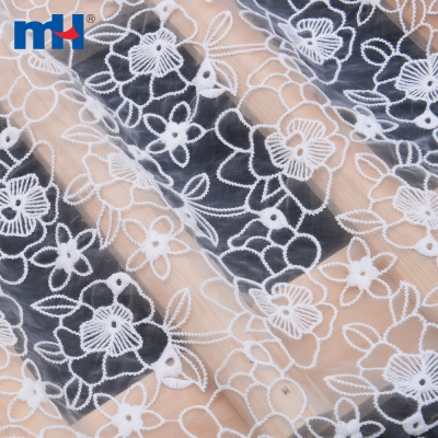 Organza Embroidery Lace Fabric