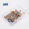 3*3*32mm 100pcs Color Straight Pearl Head Pin