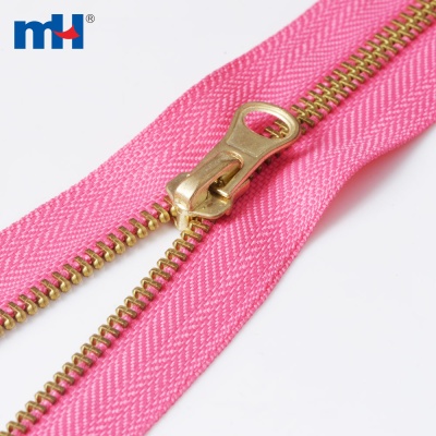 #5 Heavy Duty Brass Separating Zipper